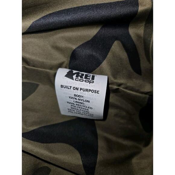 REI Co-op Groundbreaker Insulated Vest Army Green Synthetic Size Medium - Picture 13 of 15
